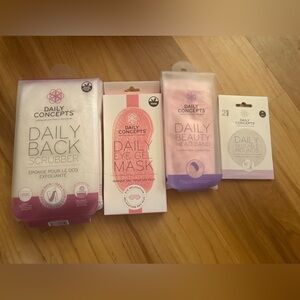Daily Concepts Self Care Beauty Bundle of 4